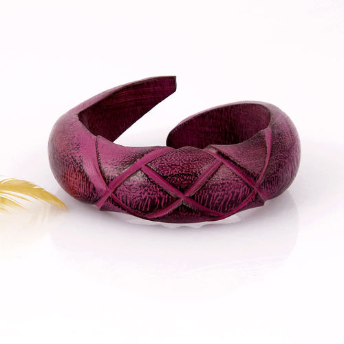 Colorful Wood Bangle
