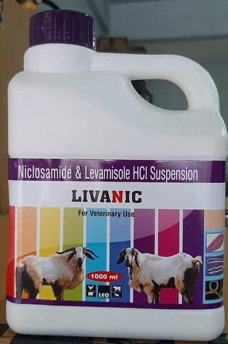 Niclosamide and Levamisole Hcl suspension
