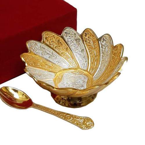 Brass Silver Plated Bowl