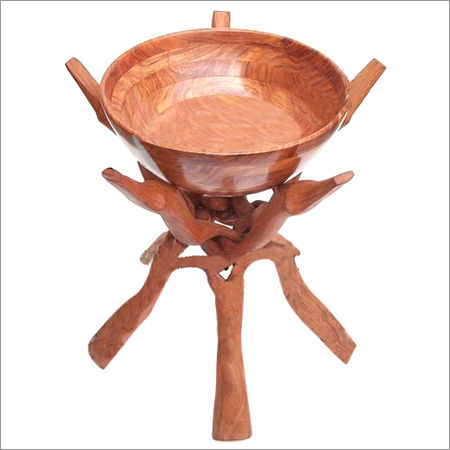 WOODEN BOWL STANDS