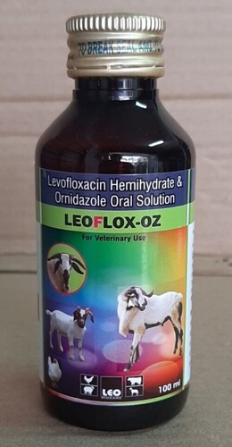 Levofloxacin Hemihydrate and Ornidazole oral solution