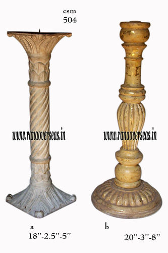 Wooden Candle Stand