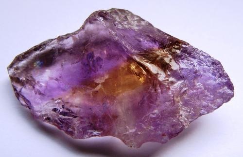 Ametrin Raw - Quartz, Irregular Shape, Purple | Energy Boost, Creativity Spark, Emotional Balance