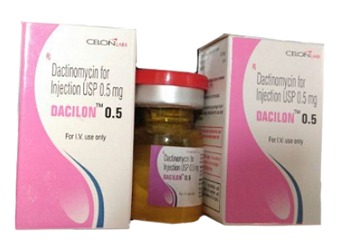 Dactinomycin 0.5 mg Vial Dactinomycin 0.5 mg Vial