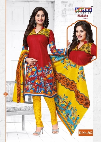 Pure Cotton Dress Materials