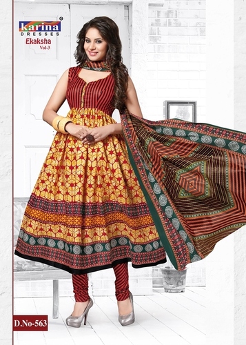 New Designer Cotton Dress Materials