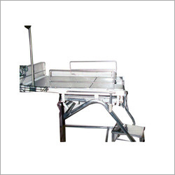Full Steel Telescopic Labours Table Folding