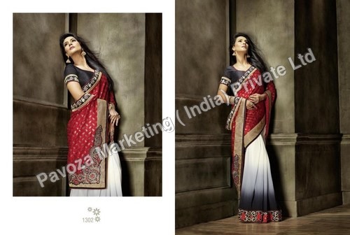 Designer georgette sarees