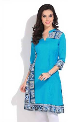 Rainbow Cotton Kurtis
