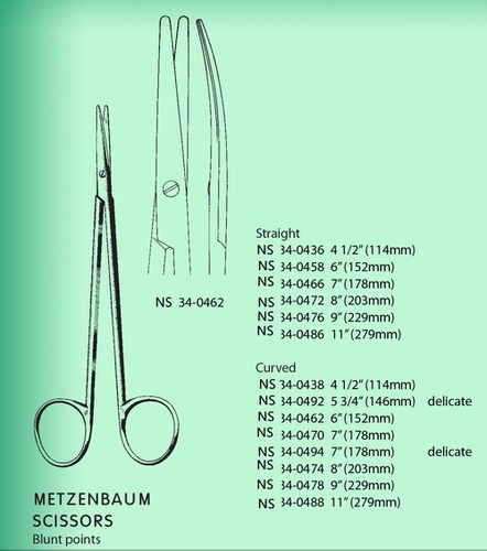 Super-Cut Metzenbaum Scissors