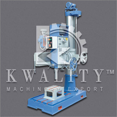 Automatic Radial Drilling Machine - Metal Construction Blue Finish | Semi-Automatic Electric Power 220/440 Voltage