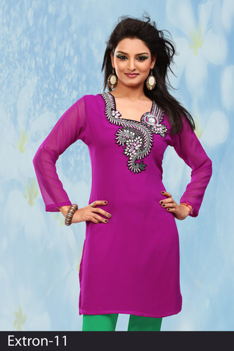 Chiffon Georgette Kurti