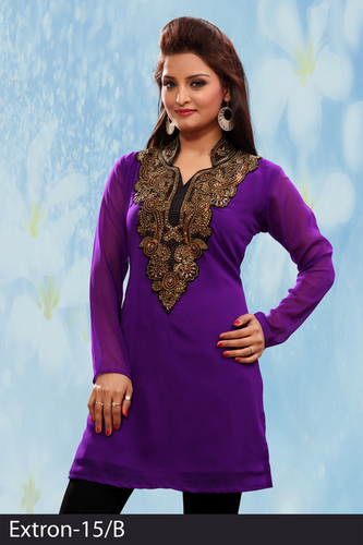 Chiffon Georgette Kurti