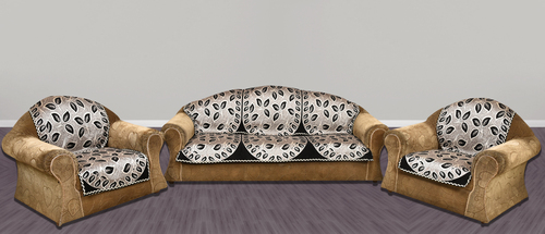 ATTRACTIVE CHENILLE SOFA COVER - Chenille Fabric, 23x27 INCH, Design No 10BTSC2001B | Polyester Filling, Embroidered Pattern, Ideal for Home & Hotel