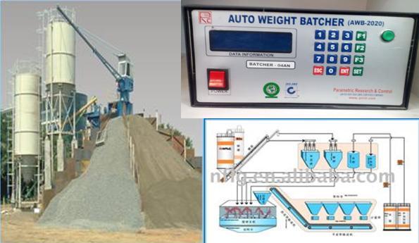 LCD Type Batch Weighing System