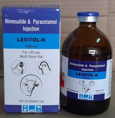 Nimesulide and paracetamol injection