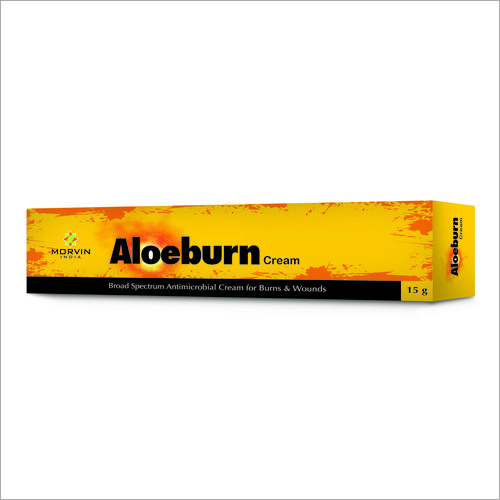 Burn Care Cream Color Code: Yellow And Black
