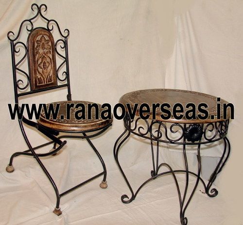 WOODEN CHAIR TABLE SETS