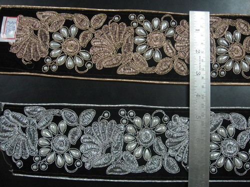 CORDING VELVET DOIMAND LACE