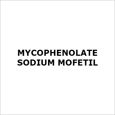 Mycophenolate Sodium Mofetil