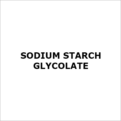 Sodium Starch Glycolate