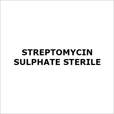 Streptomycin Sulphate Sterile
