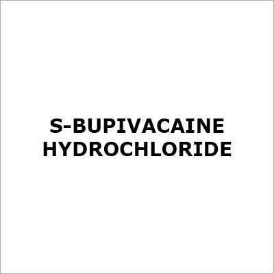 S-Bupivacaine Hydrochloride