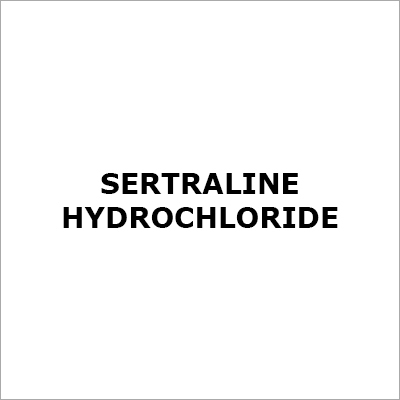 Sertraline Hydrochloride - White Powder, Molecular Weight 342.7 | Tablets, Capsules, Oral Serotonin Reuptake Inhibitor, Depression Anxiety Support
