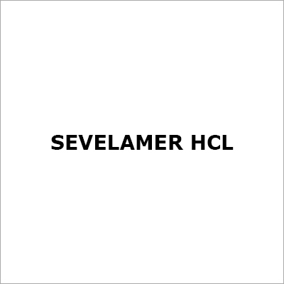 Sevelamer HCL - Poly Crosslinked Epichlorohydrin, White Powder | Phosphate Binder, Hyperphosphatemia Aid, Renal Disease Support