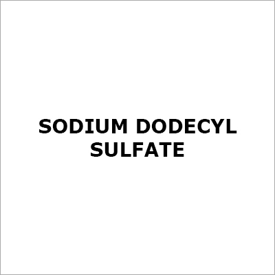 Sodium Dodecyl Sulfate