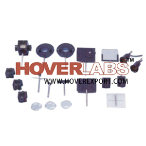 Optical Bench Accessories - Metal & Plastic, AC Mains/12V DC, Educational Laboratory Set