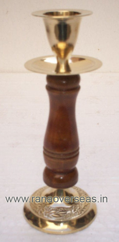 Golden Brass Candle Stands