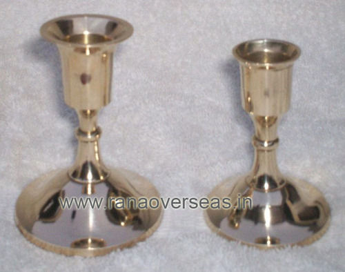 BRASS CANDLE STANDS