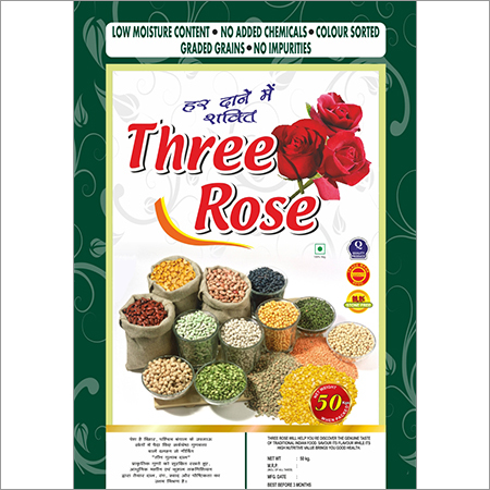 Organic Pulses - Three Rose DK2 50Kg Green Organic Nutritious Fresh Pure Wholesome