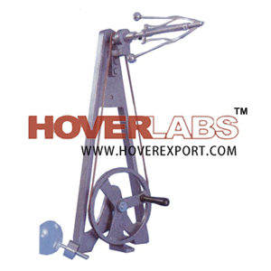 WHIRILING TABLE - Cast Iron, 50 cm Height, 17 cm Driving Wheel | Ball Bearing Spindle, Belt Drive, Versatile Use, Stable Base