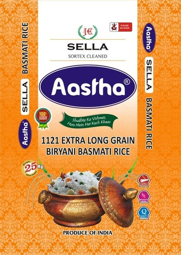 Aastha basmati rice SELLA
