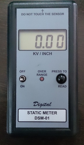 Digital Static Charge Meter By KINETIC POLYMERS