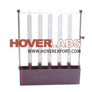 Different Expansion Of Liquids - Metal Trough, Five Conical Flasks, 30cm Ruler | Volumetric Expansion, Accurate Readings, Educational Tool