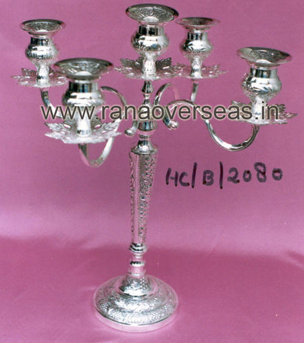 SilverPlatedCandleStand2080