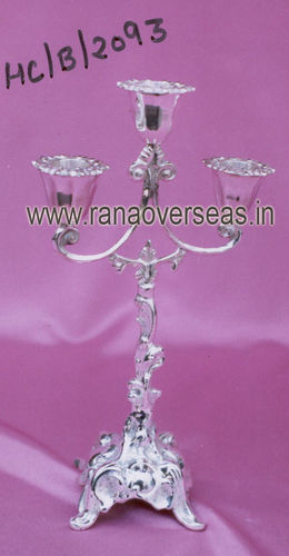 SilverPlatedCandleStand2093