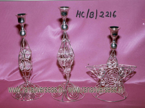 SilverPlatedCandleStand2216