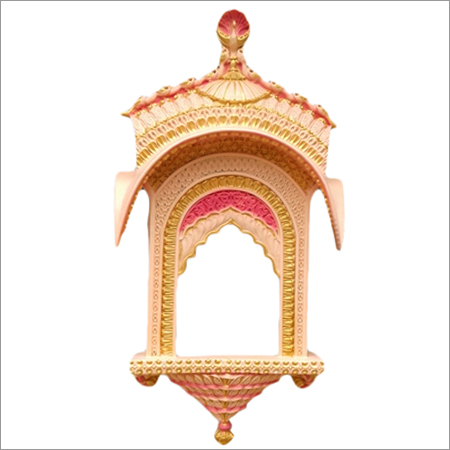 Golden Decorative Pooja Mandir