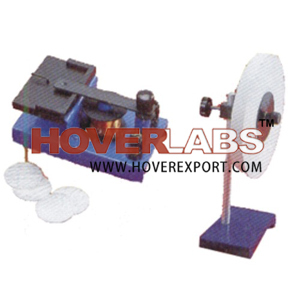 ACCESSORIES FOR TAPE TIMER - Metal, 15x10x20 cm, Blue, Screw Clamp | Stable Base, Vertical Mount, Durable Design