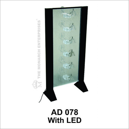 Acrylic Eye Wear Display Stand With LED