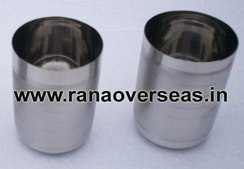 steel glasses
