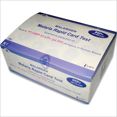 Malaria Pf Pv Card