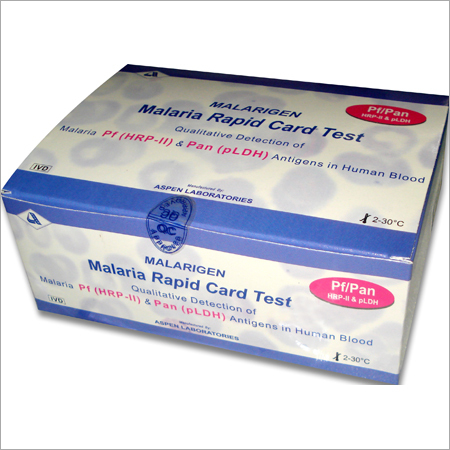 Malaria Pf Pan Card