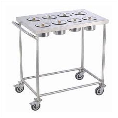 SS Kitchen Trolley