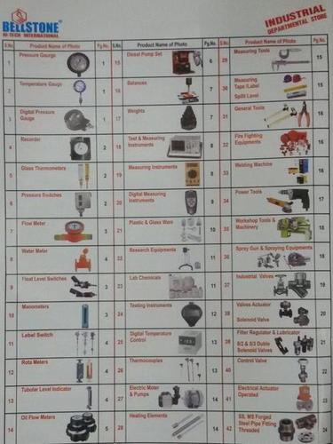 Industrial Instruments - Steel, Grey, Varied Dimensions | Precise Measurement, Reliable Operation, Durable Design