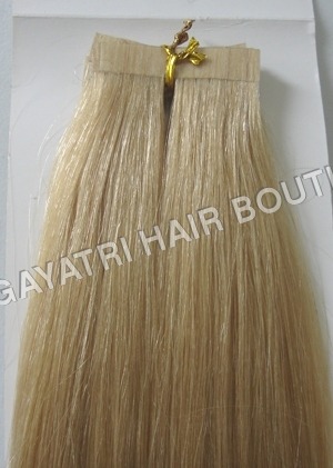 Blonde hair
